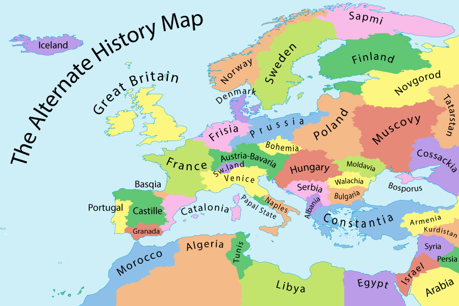 En alternativ europeisk historiekarta 14