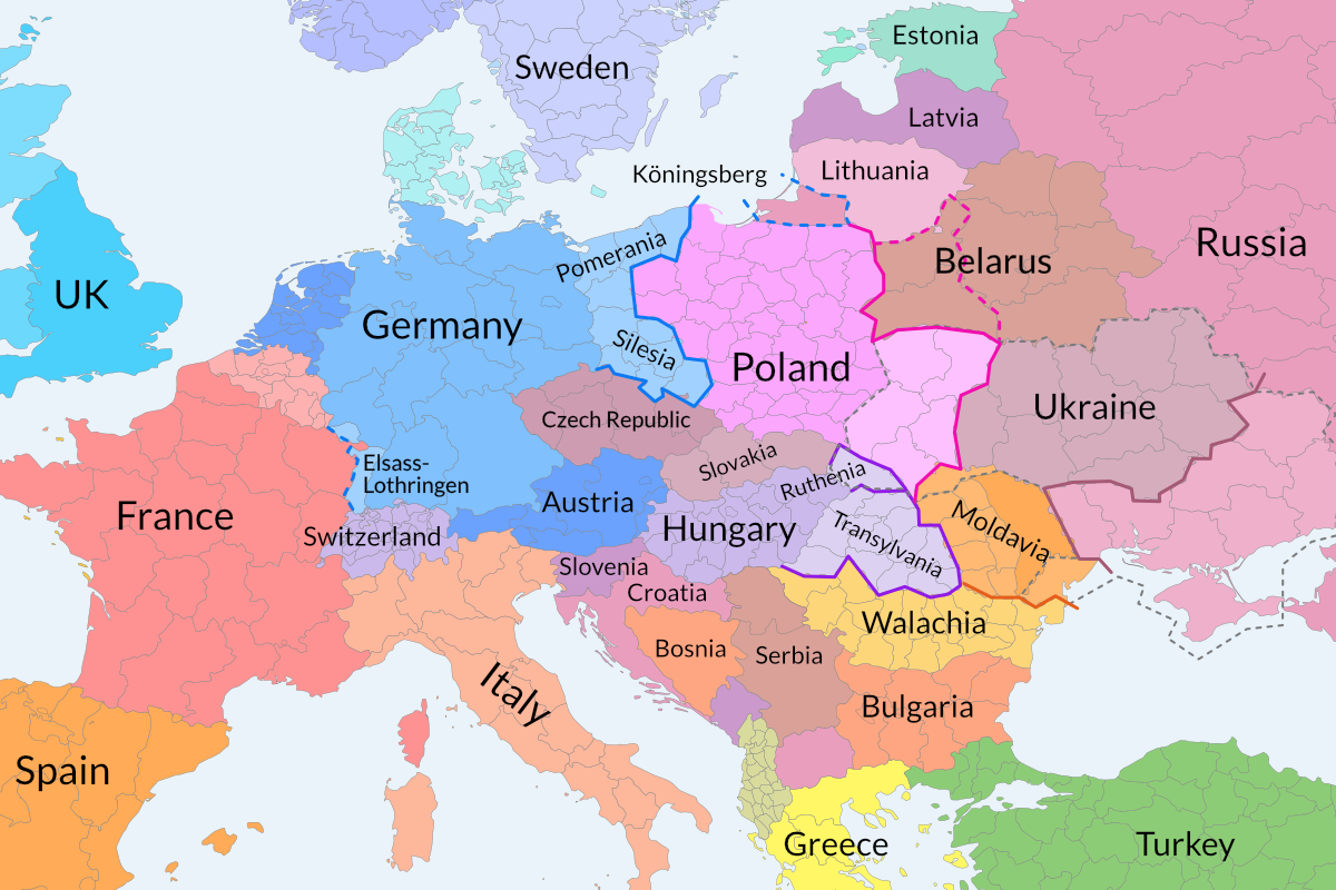 Nya gränser i Europa om Ukraina faller? 18